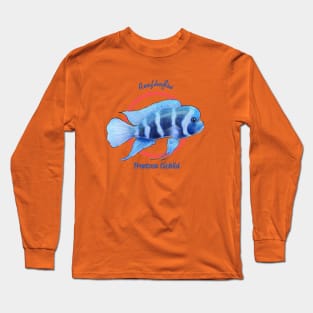 Frontosa Cichlid2 Long Sleeve T-Shirt